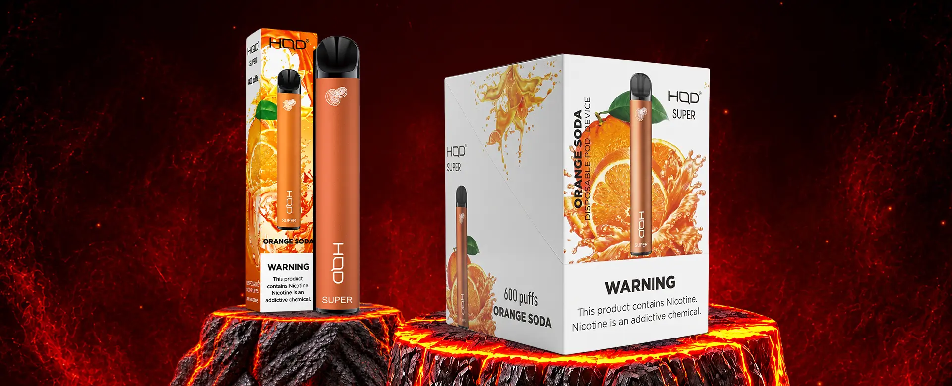 HQD Super retail packaging display