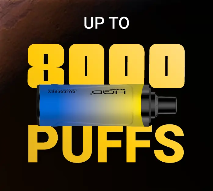 HQD Mars — 8000 puffs