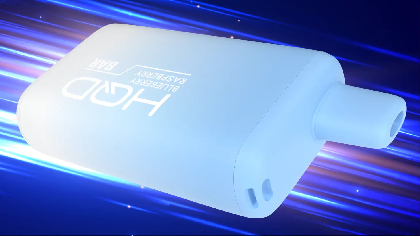 HQD Cuvie Bar device — premium gradient design