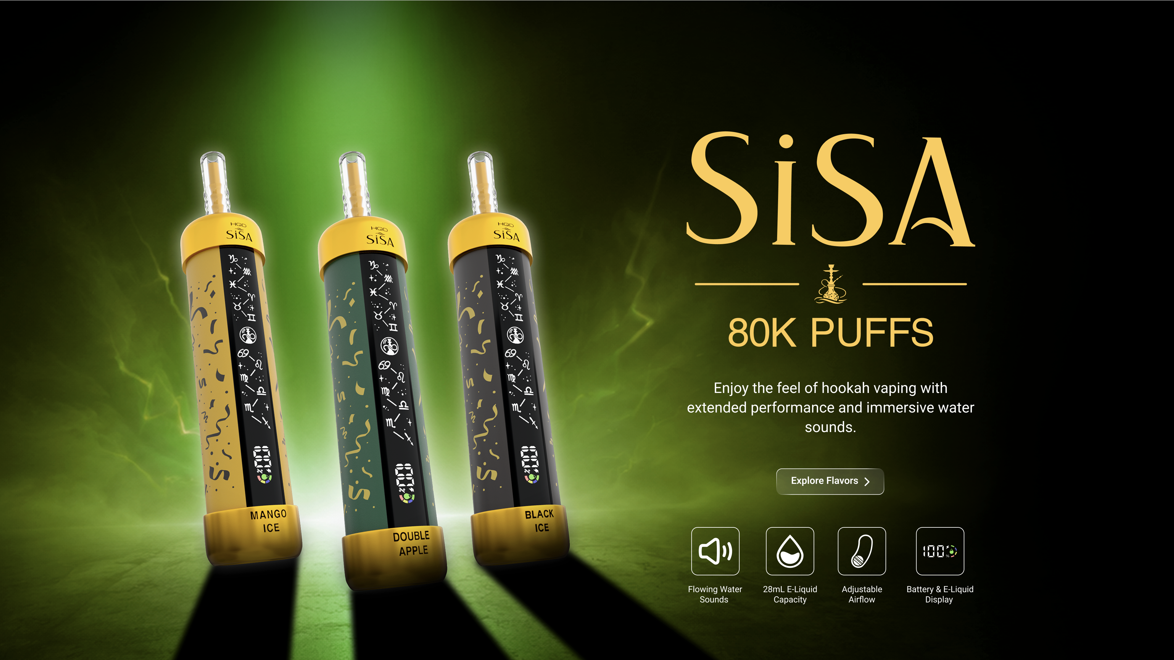 HQD Sisa hero banner