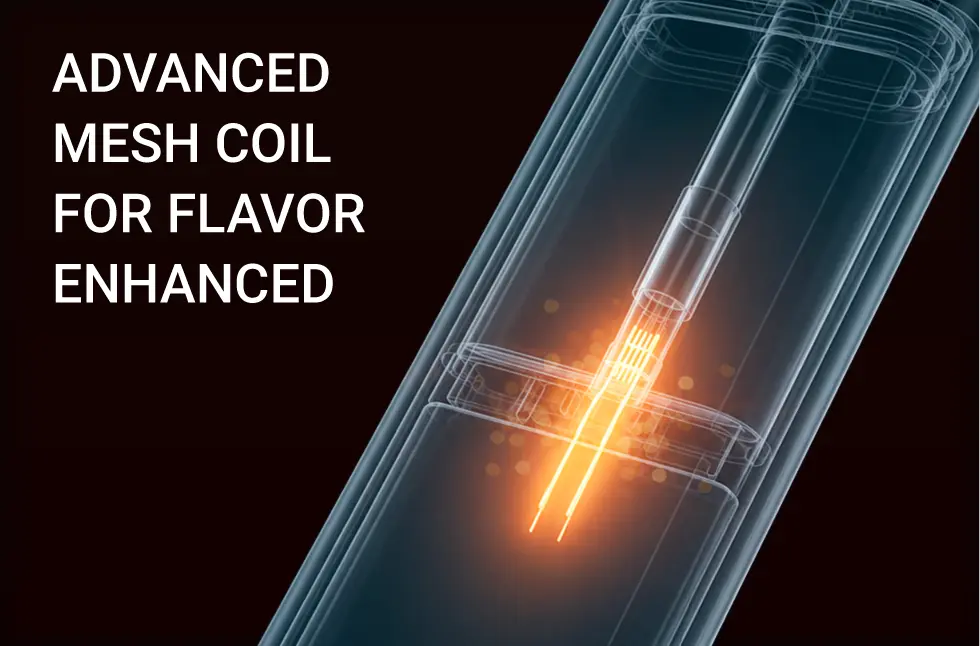 HQD Cuvie Slick advanced mesh coil for flavor enhanced