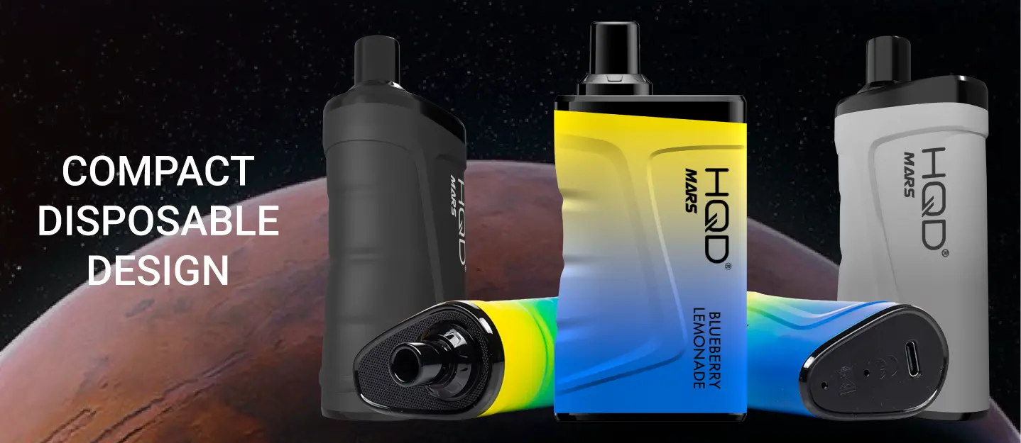 HQD Mars — compact disposable design