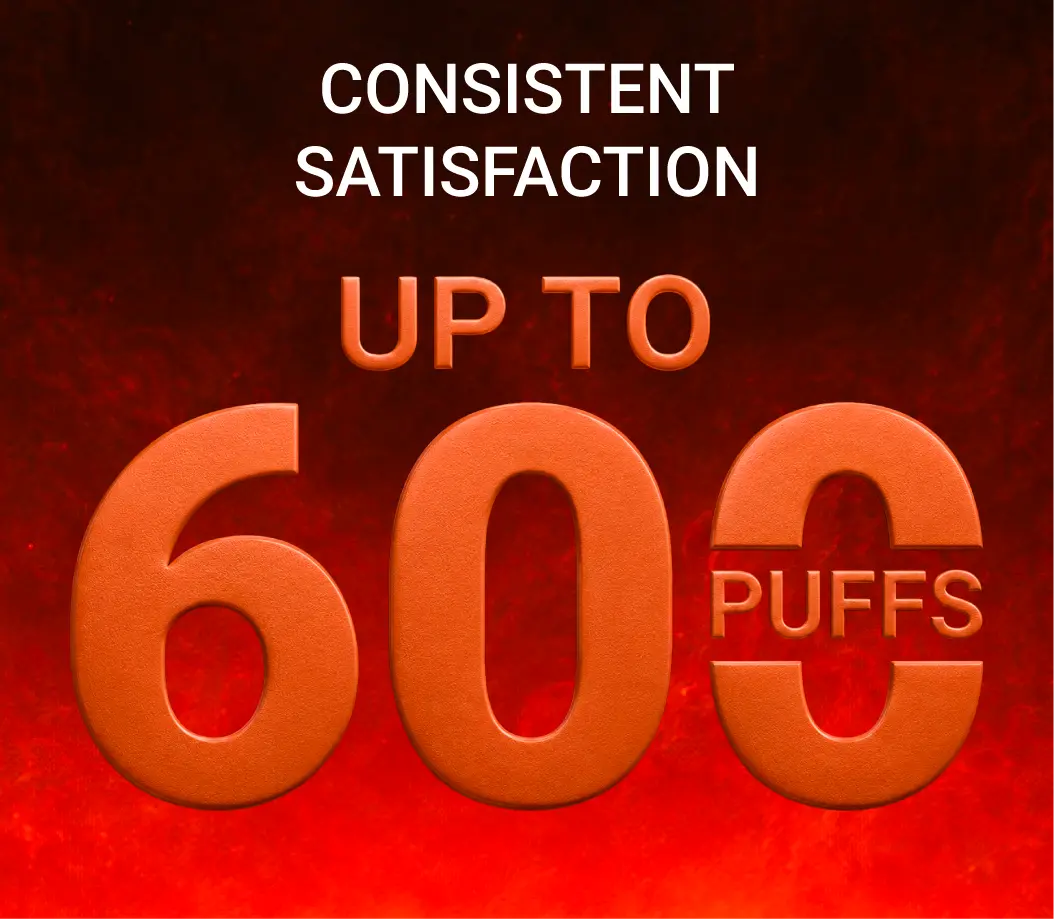 HQD Super puff count graphic