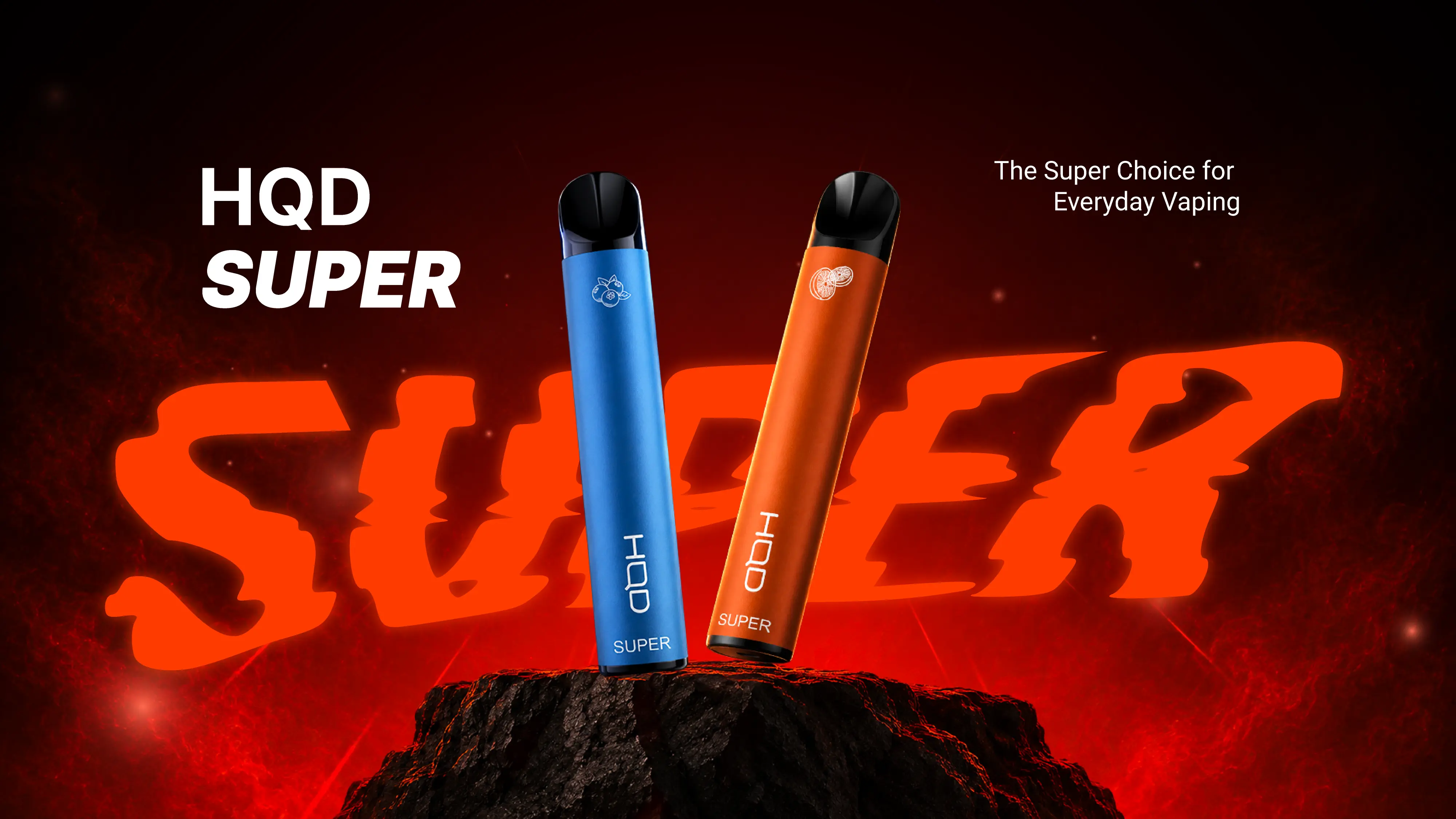 HQD Super hero banner