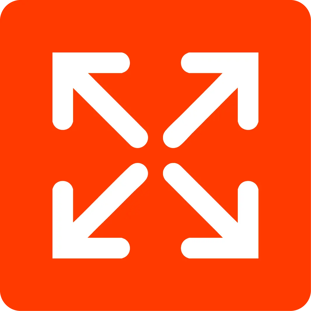 Size specification icon