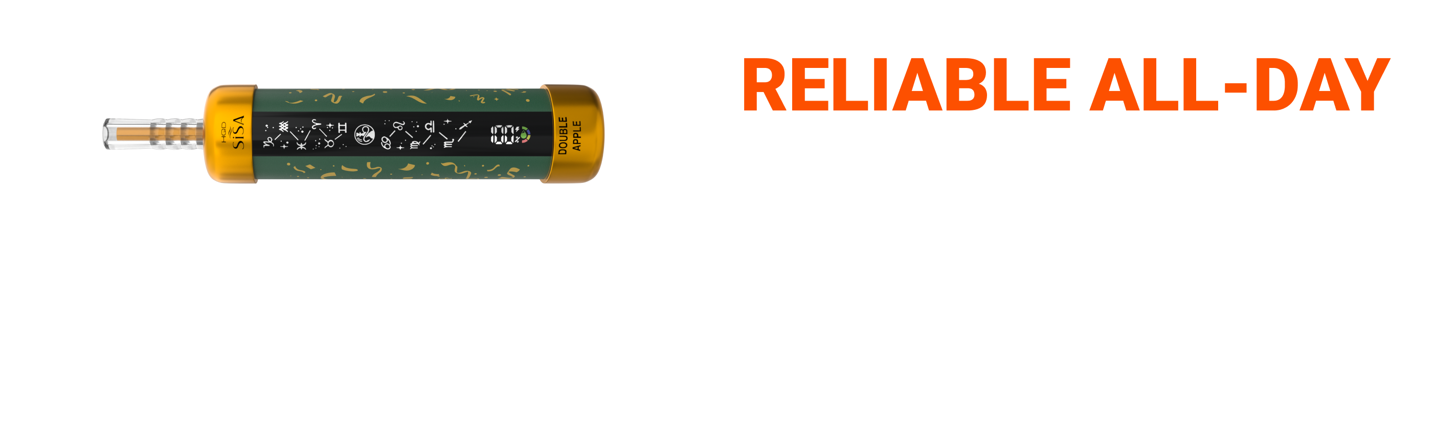 HQD Sisa reliable all-day power and flavor