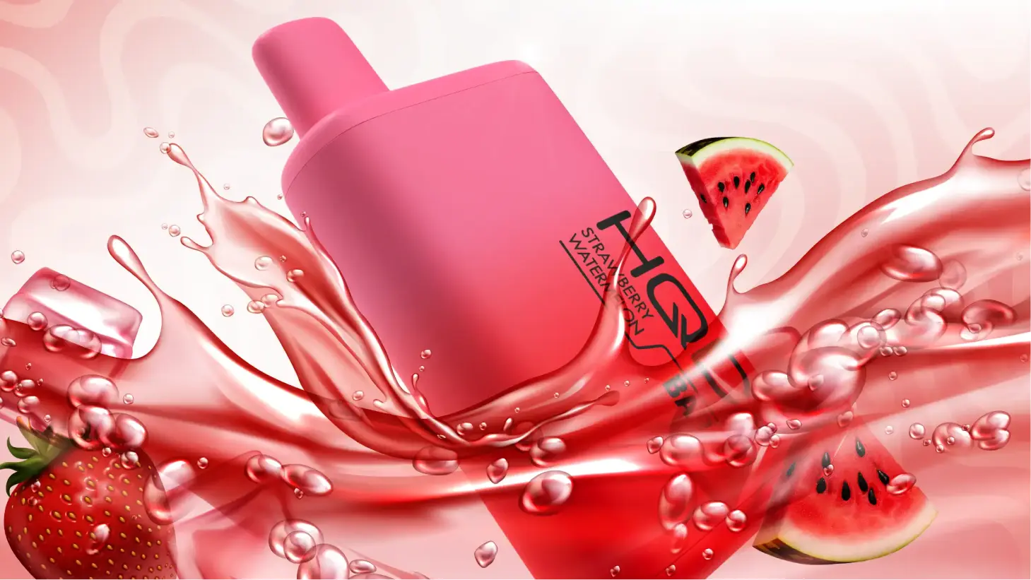 HQD Cuvie Bar device with flavor splash